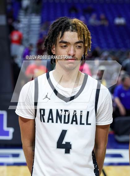 Thumbnail 2 in Randall vs. Silsbee (UIL 4A Basketball Semifinal Medal Ceremony) photogallery.