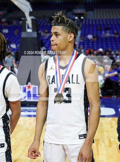 Thumbnail 2 in Randall vs. Silsbee (UIL 4A Basketball Semifinal Medal Ceremony) photogallery.