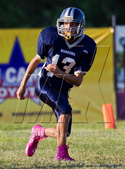 Thumbnail 2 in West Columbia Charter vs. Town East Christian photogallery.