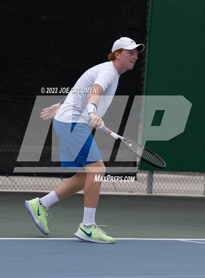 Thumbnail 1 in Alamo Heights vs Amarillo (UIL 5A Boys Doubles State Quarterfinal) photogallery.