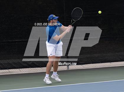 Thumbnail 2 in Alamo Heights vs Amarillo (UIL 5A Boys Doubles State Quarterfinal) photogallery.