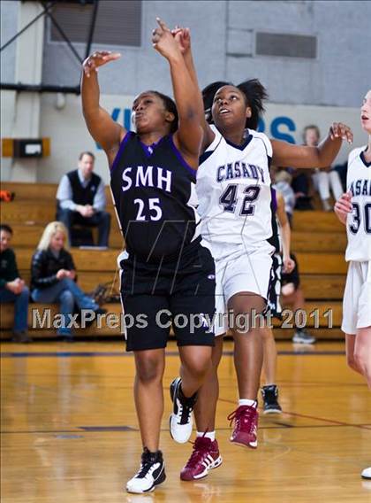 Thumbnail 3 in Casady vs St. Mary's Hall (SPC Div II Championship)  photogallery.