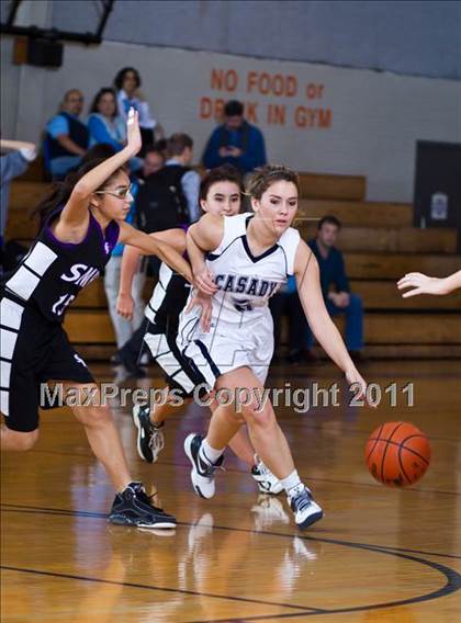 Thumbnail 3 in Casady vs St. Mary's Hall (SPC Div II Championship)  photogallery.