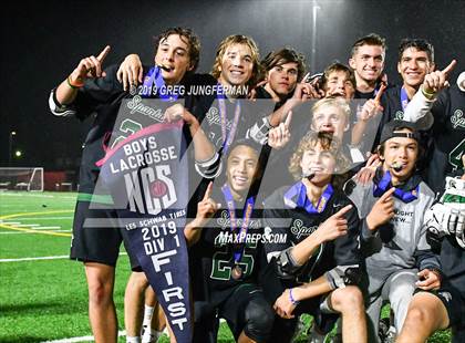 Thumbnail 2 in De La Salle vs. Marin Academy (CIF NCS D1 Final) photogallery.