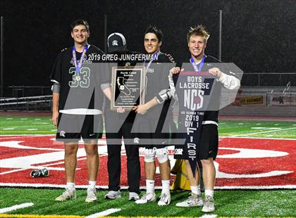 Thumbnail 1 in De La Salle vs. Marin Academy (CIF NCS D1 Final) photogallery.