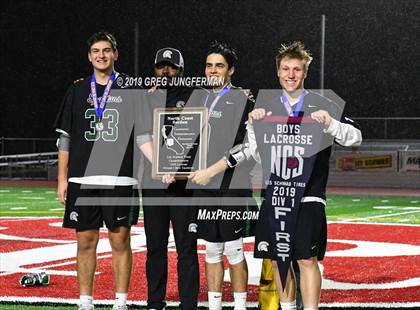 Thumbnail 3 in De La Salle vs. Marin Academy (CIF NCS D1 Final) photogallery.