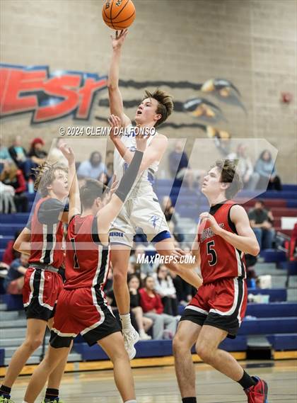 Thumbnail 1 in Addenbrooke Classical Academy vs Denver Christian (CHSAA 2A District 7 Championship) photogallery.