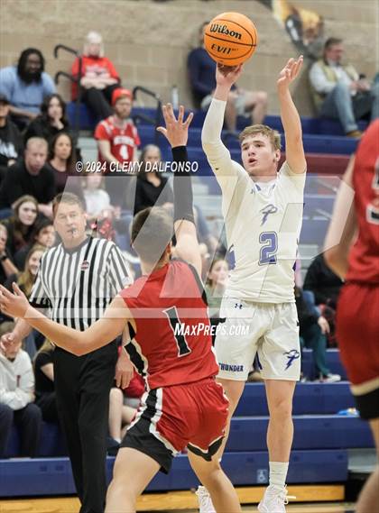 Thumbnail 1 in Addenbrooke Classical Academy vs Denver Christian (CHSAA 2A District 7 Championship) photogallery.