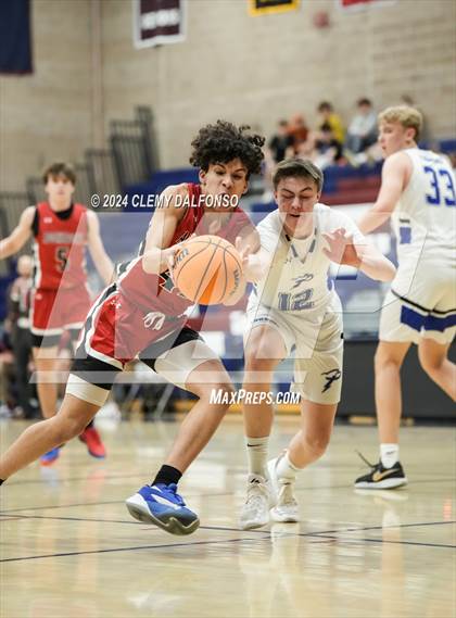 Thumbnail 3 in Addenbrooke Classical Academy vs Denver Christian (CHSAA 2A District 7 Championship) photogallery.