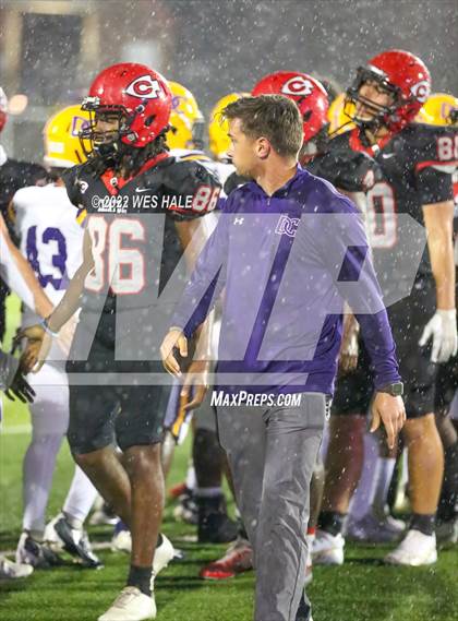 Thumbnail 2 in DeSoto Central @ Clinton (MSHAA 6A Round 1) photogallery.