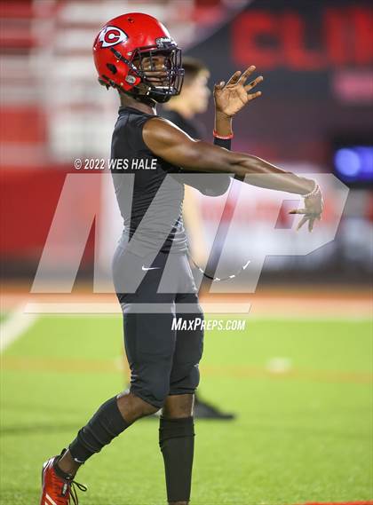 Thumbnail 3 in DeSoto Central @ Clinton (MSHAA 6A Round 1) photogallery.