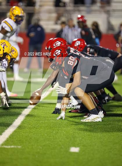 Thumbnail 1 in DeSoto Central @ Clinton (MSHAA 6A Round 1) photogallery.