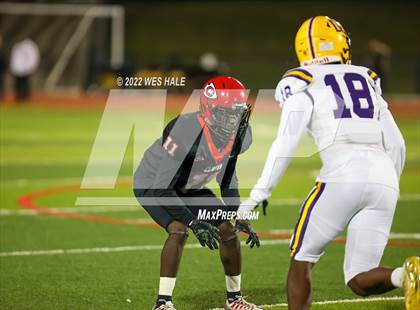 Thumbnail 3 in DeSoto Central @ Clinton (MSHAA 6A Round 1) photogallery.