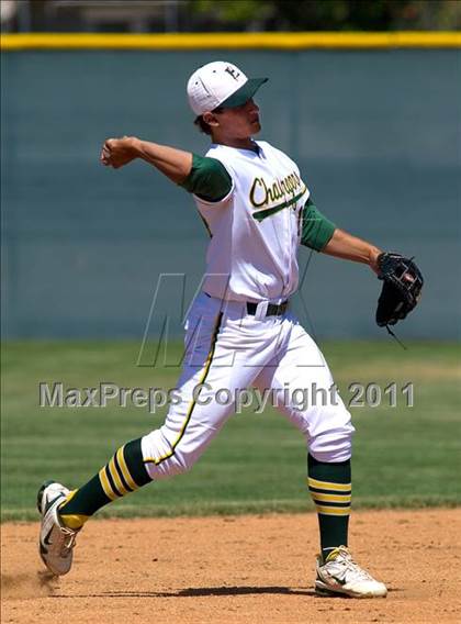 Thumbnail 2 in Santiago Corona @ Edison (CIF SS Playoffs) photogallery.