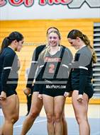 This MaxPreps.com professional photo is from the gallery Twelve Bridges vs. Roseville (CIF SJS Div 2 Stunt Finals) which features Roseville high school athletes playing  Cheer.