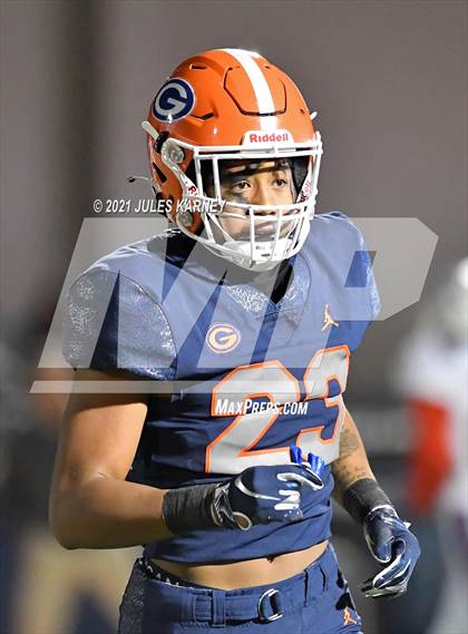 Thumbnail 1 in Liberty @ Bishop Gorman (NIAA 5A Southern Region Championship) photogallery.
