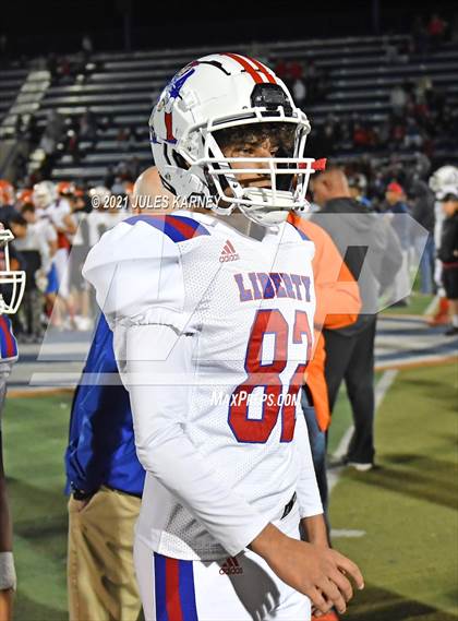 Thumbnail 2 in Liberty @ Bishop Gorman (NIAA 5A Southern Region Championship) photogallery.