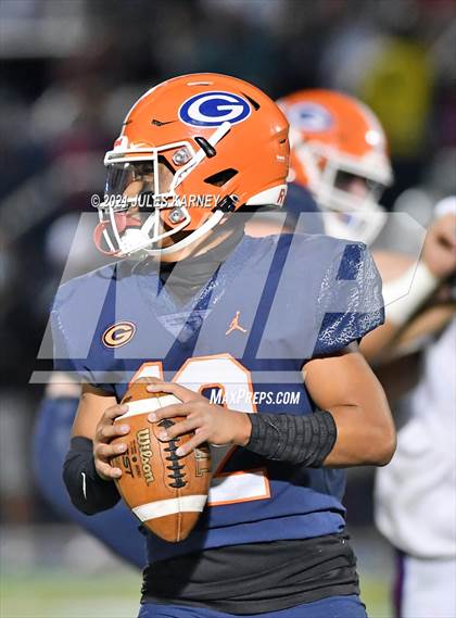 Thumbnail 3 in Liberty @ Bishop Gorman (NIAA 5A Southern Region Championship) photogallery.