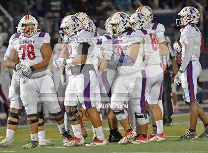 Thumbnail 1 in Liberty @ Bishop Gorman (NIAA 5A Southern Region Championship) photogallery.