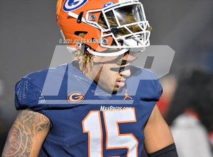 Thumbnail 3 in Liberty @ Bishop Gorman (NIAA 5A Southern Region Championship) photogallery.