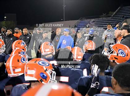 Thumbnail 3 in Liberty @ Bishop Gorman (NIAA 5A Southern Region Championship) photogallery.