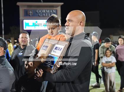 Thumbnail 1 in Liberty @ Bishop Gorman (NIAA 5A Southern Region Championship) photogallery.