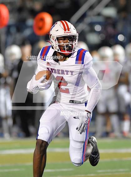 Thumbnail 1 in Liberty @ Bishop Gorman (NIAA 5A Southern Region Championship) photogallery.