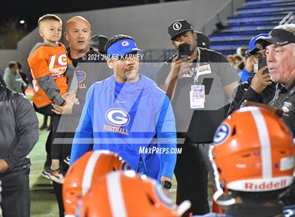 Thumbnail 2 in Liberty @ Bishop Gorman (NIAA 5A Southern Region Championship) photogallery.