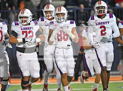 Thumbnail 2 in Liberty @ Bishop Gorman (NIAA 5A Southern Region Championship) photogallery.