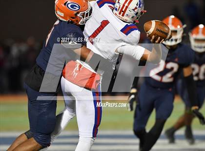 Thumbnail 1 in Liberty @ Bishop Gorman (NIAA 5A Southern Region Championship) photogallery.