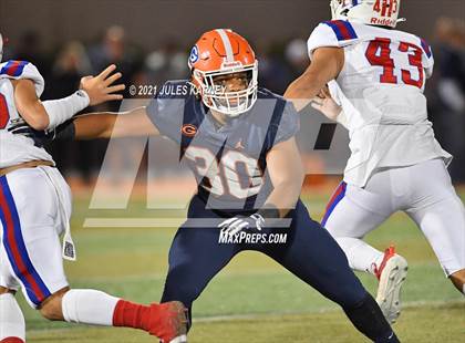 Thumbnail 3 in Liberty @ Bishop Gorman (NIAA 5A Southern Region Championship) photogallery.