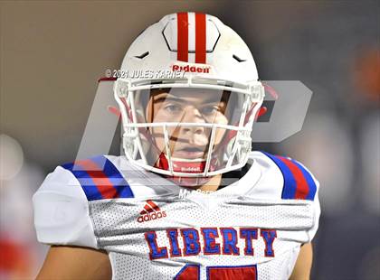 Thumbnail 3 in Liberty @ Bishop Gorman (NIAA 5A Southern Region Championship) photogallery.
