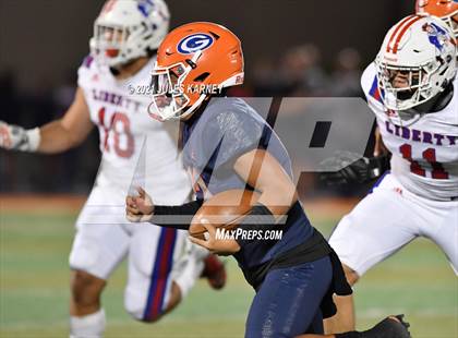 Thumbnail 2 in Liberty @ Bishop Gorman (NIAA 5A Southern Region Championship) photogallery.