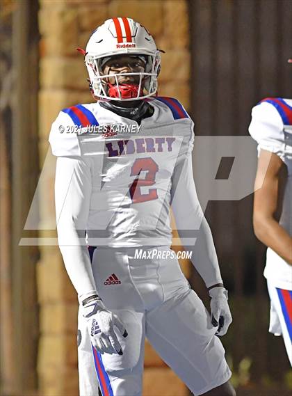 Thumbnail 1 in Liberty @ Bishop Gorman (NIAA 5A Southern Region Championship) photogallery.