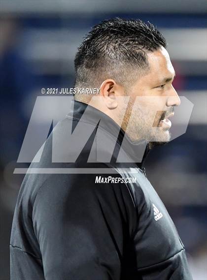 Thumbnail 3 in Liberty @ Bishop Gorman (NIAA 5A Southern Region Championship) photogallery.