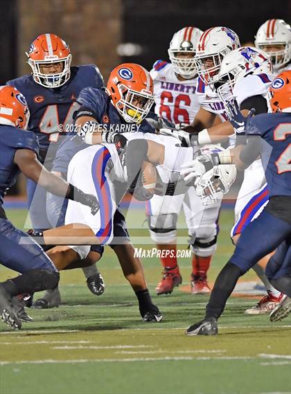 Thumbnail 2 in Liberty @ Bishop Gorman (NIAA 5A Southern Region Championship) photogallery.