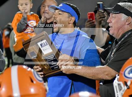 Thumbnail 3 in Liberty @ Bishop Gorman (NIAA 5A Southern Region Championship) photogallery.