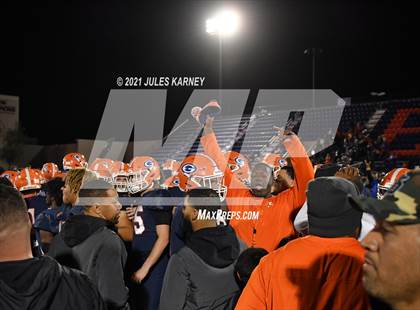 Thumbnail 1 in Liberty @ Bishop Gorman (NIAA 5A Southern Region Championship) photogallery.