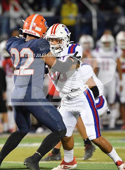Thumbnail 2 in Liberty @ Bishop Gorman (NIAA 5A Southern Region Championship) photogallery.