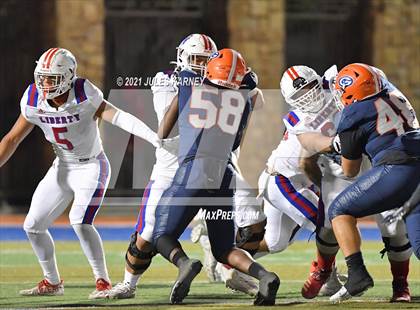 Thumbnail 3 in Liberty @ Bishop Gorman (NIAA 5A Southern Region Championship) photogallery.