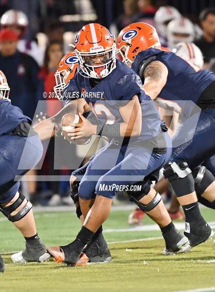 Thumbnail 3 in Liberty @ Bishop Gorman (NIAA 5A Southern Region Championship) photogallery.