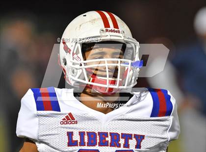 Thumbnail 1 in Liberty @ Bishop Gorman (NIAA 5A Southern Region Championship) photogallery.