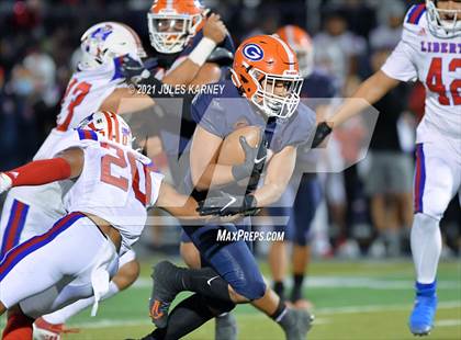 Thumbnail 1 in Liberty @ Bishop Gorman (NIAA 5A Southern Region Championship) photogallery.