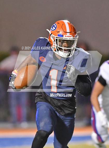 Thumbnail 2 in Liberty @ Bishop Gorman (NIAA 5A Southern Region Championship) photogallery.