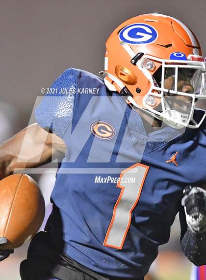 Thumbnail 2 in Liberty @ Bishop Gorman (NIAA 5A Southern Region Championship) photogallery.