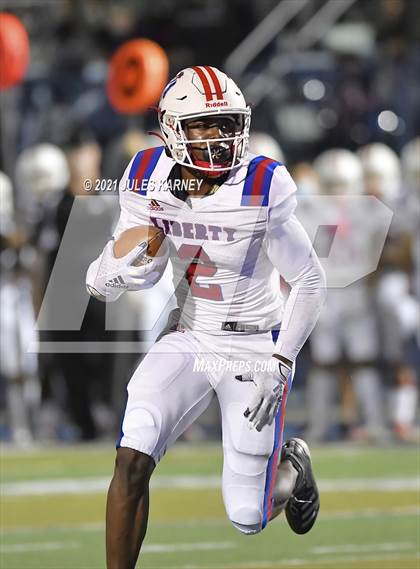 Thumbnail 2 in Liberty @ Bishop Gorman (NIAA 5A Southern Region Championship) photogallery.