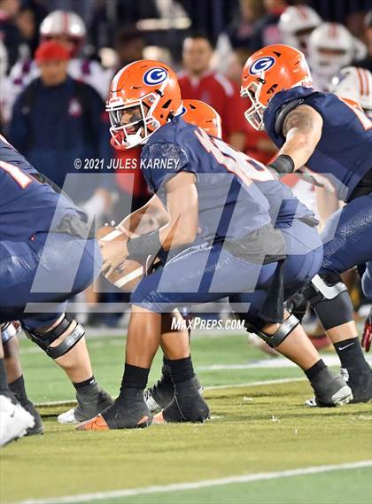 Thumbnail 2 in Liberty @ Bishop Gorman (NIAA 5A Southern Region Championship) photogallery.