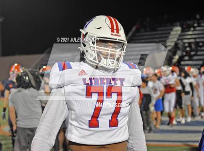 Thumbnail 1 in Liberty @ Bishop Gorman (NIAA 5A Southern Region Championship) photogallery.