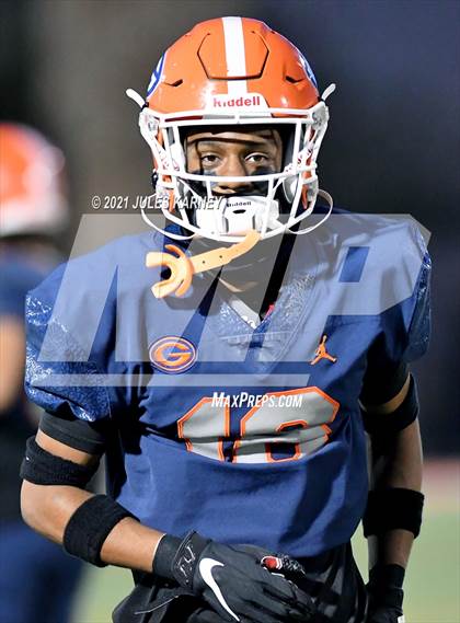 Thumbnail 2 in Liberty @ Bishop Gorman (NIAA 5A Southern Region Championship) photogallery.