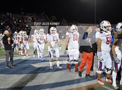 Thumbnail 2 in Liberty @ Bishop Gorman (NIAA 5A Southern Region Championship) photogallery.
